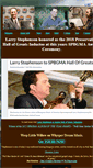 Mobile Screenshot of larrystephensonband.com
